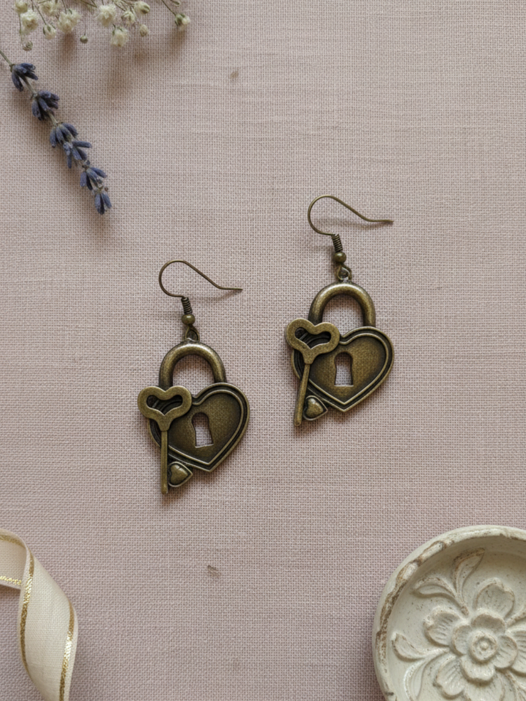 Gul E Jaipur Brass Drops & Danglers - Style 128