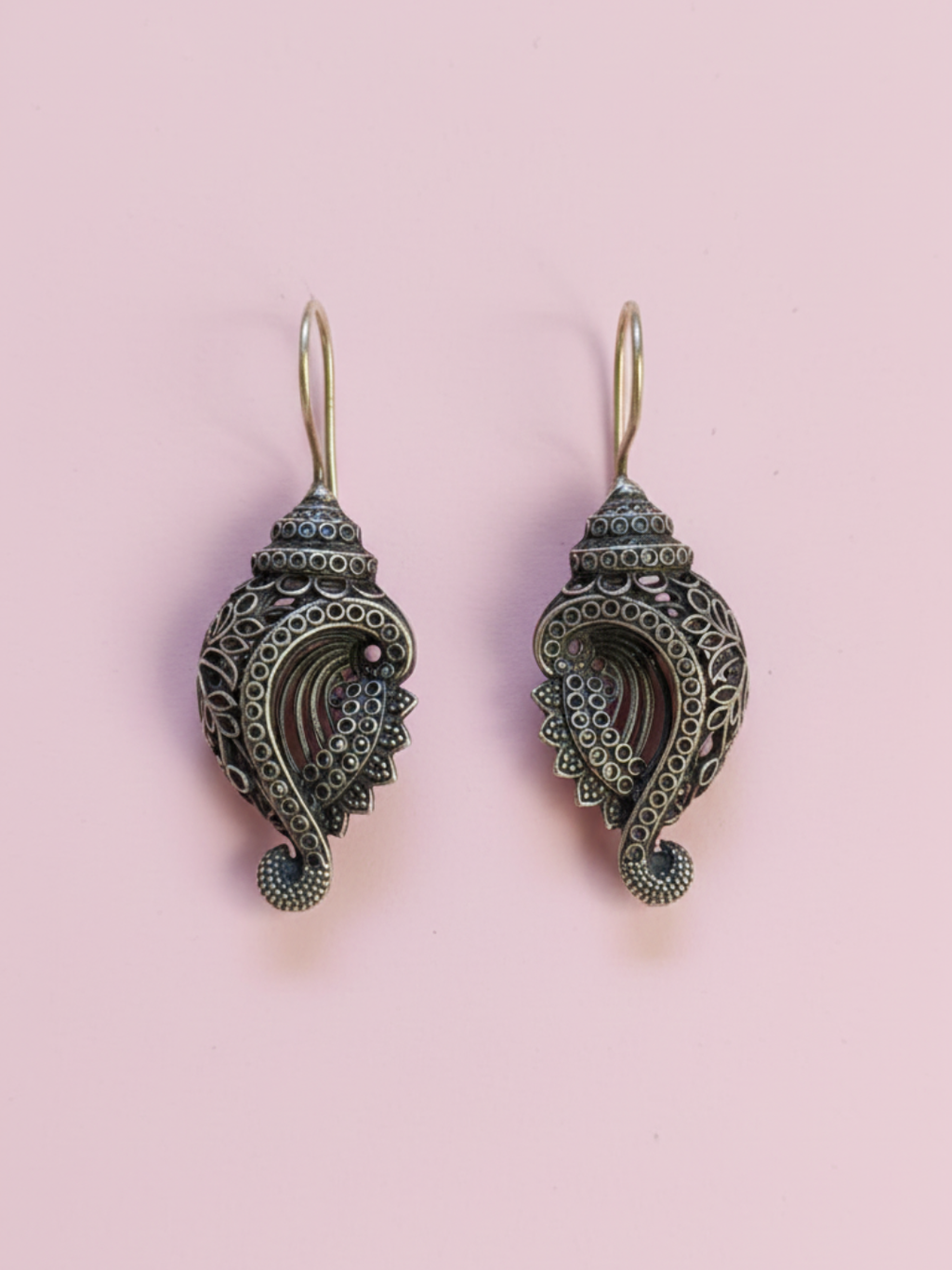 Gul E Jaipur Brass Drops & Danglers - Style 112