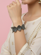 Gul E Jaipur Oxidised Brass Earring Brass Cuff Earring