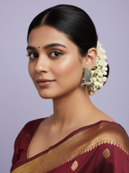 Gul E Jaipur Silver Oxidised Trending Necklace Silver Plated Brass Necklace For Girls