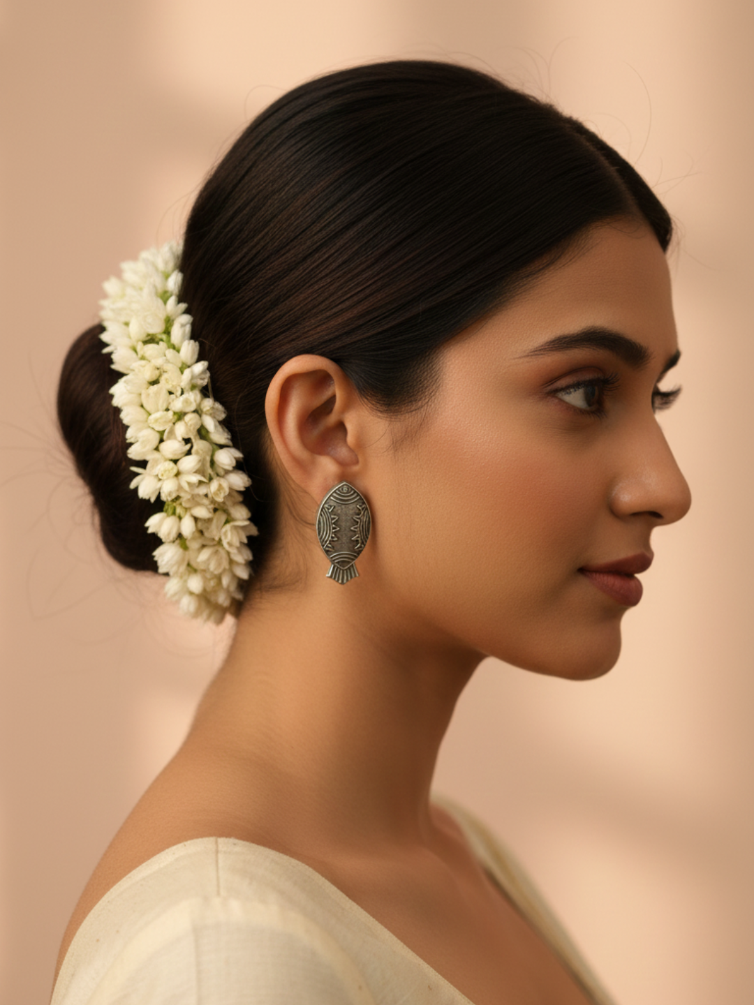 Gul E Jaipur Brass Gold-plated Kada Rajwadi