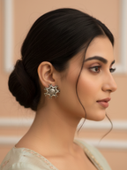 Gul E Jaipur Brass Gold-plated Two Tone Finish Kada