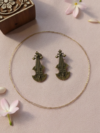 Gul E Jaipur Brass Drops & Danglers - Style 126