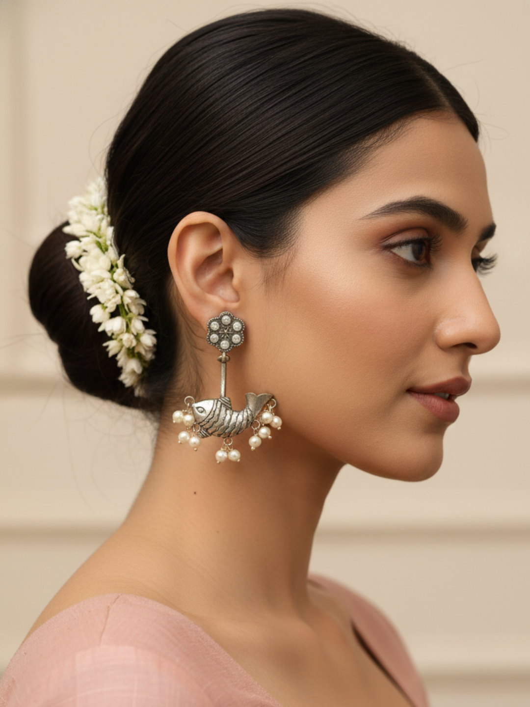 Gul E Jaipur Brass Drops & Danglers - Style 139