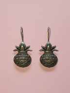 Gul E Jaipur Brass Jhumki Earring, Drops & Danglers - Style 120