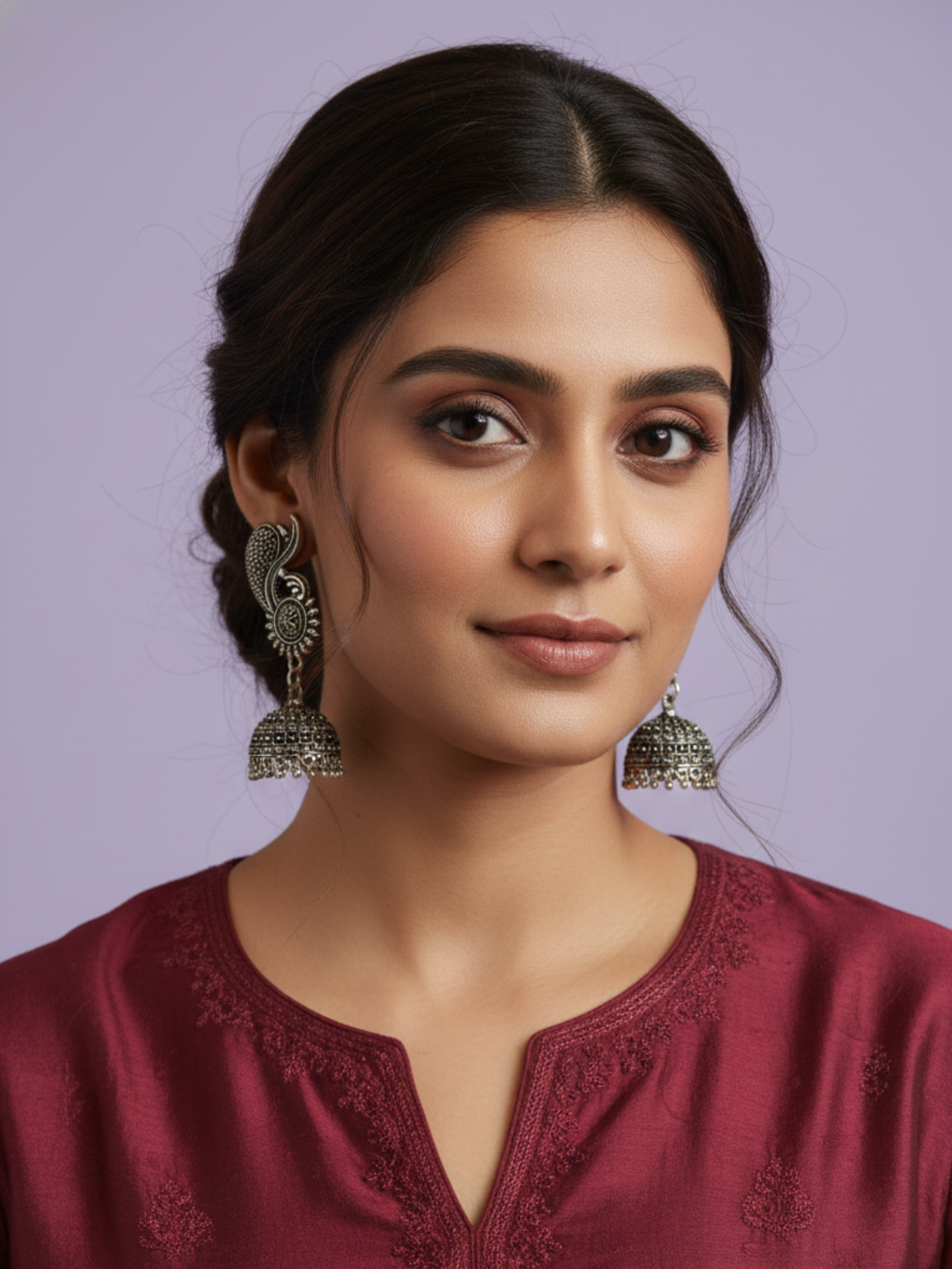 Gul E Jaipur Brass Drops & Danglers - Style 144