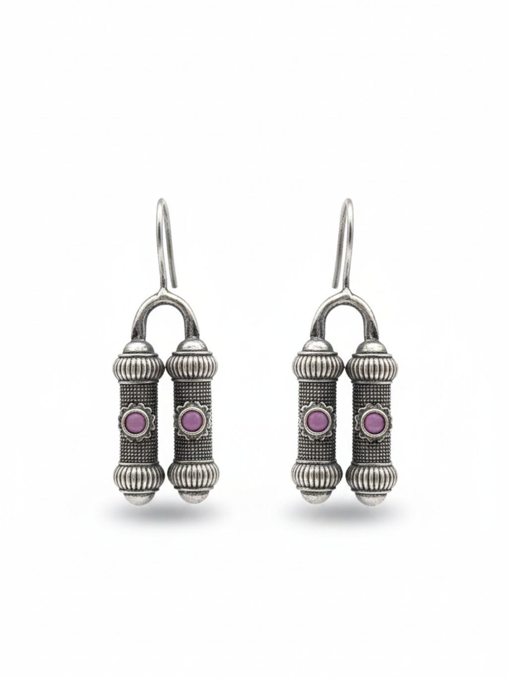 Gul E Jaipur Brass Jhumki Earring - Style 113