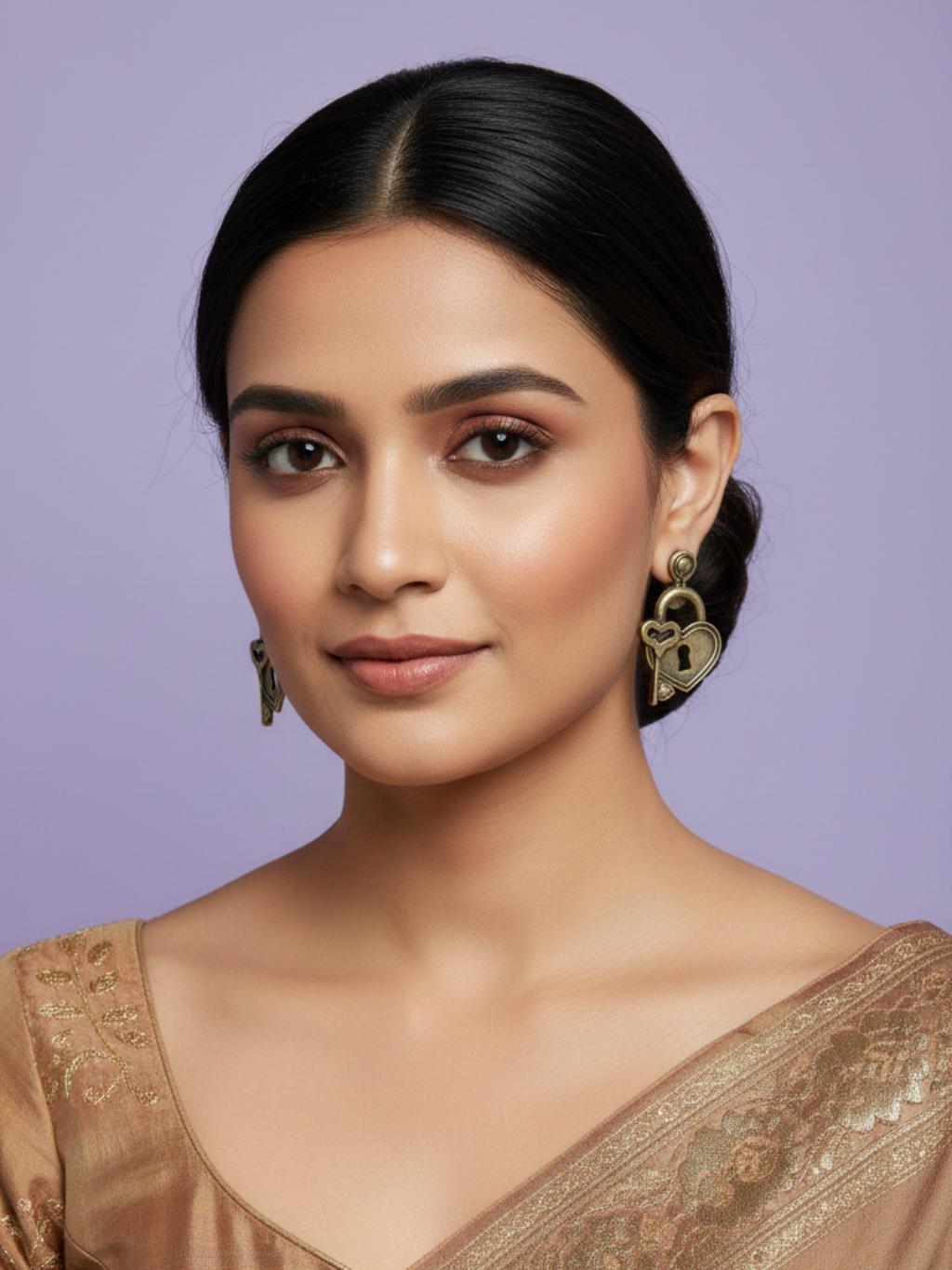 Gul E Jaipur Brass Drops & Danglers - Style 128