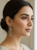 Gul E Jaipur Brass Cuff Earring - Style 118