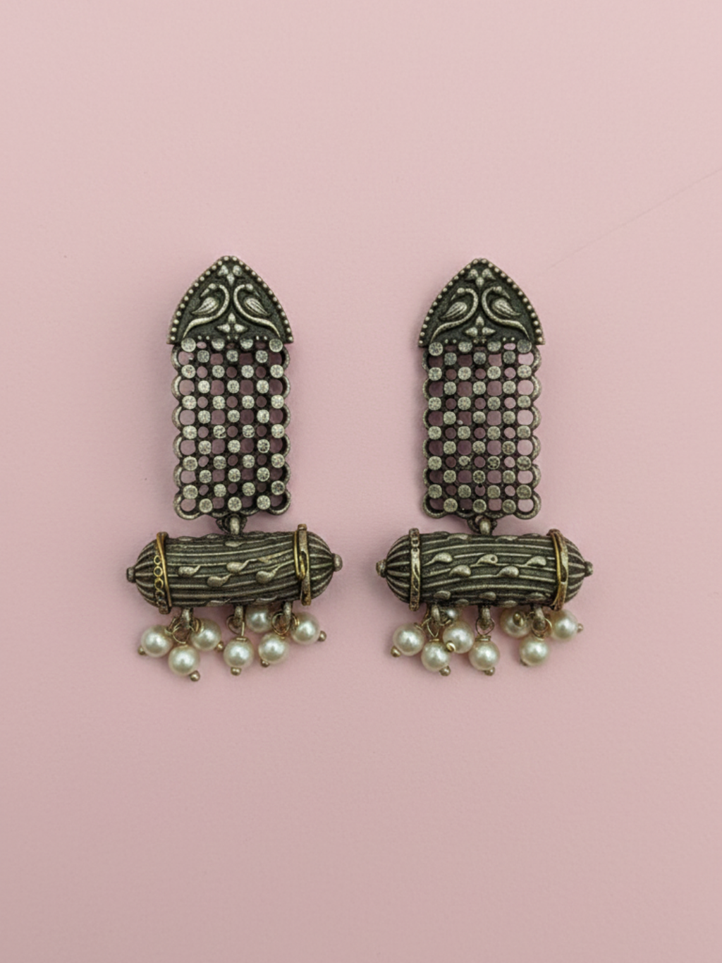 Gul E Jaipur Brass Oxidised Trending Bangle