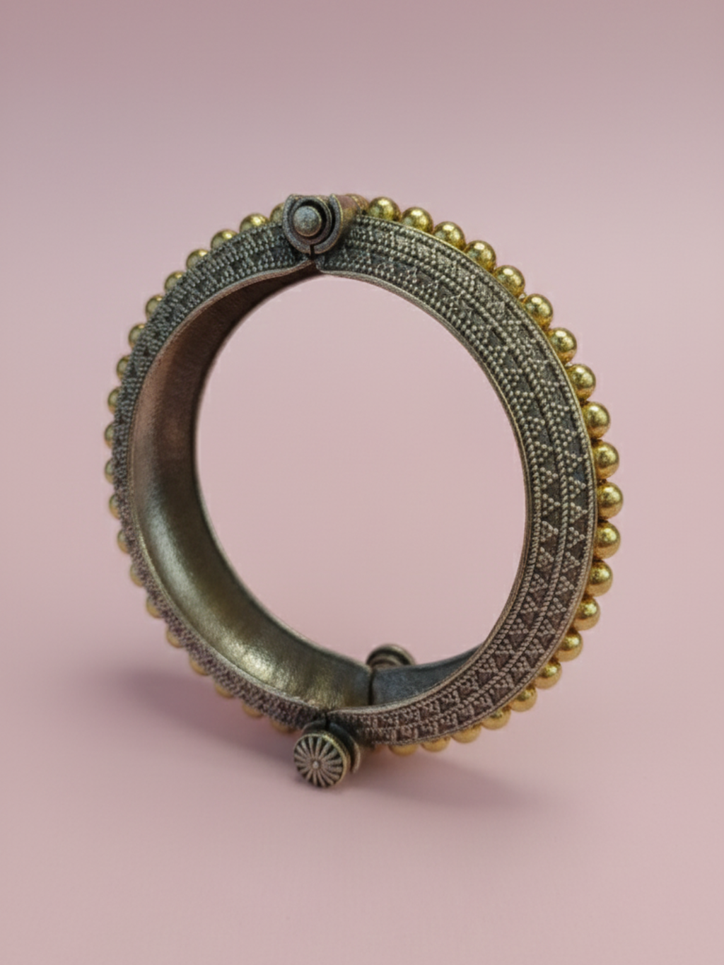 Gul E Jaipur Silver Oxidised Brass Earring Brass AnitqueCuff Earring For Girls