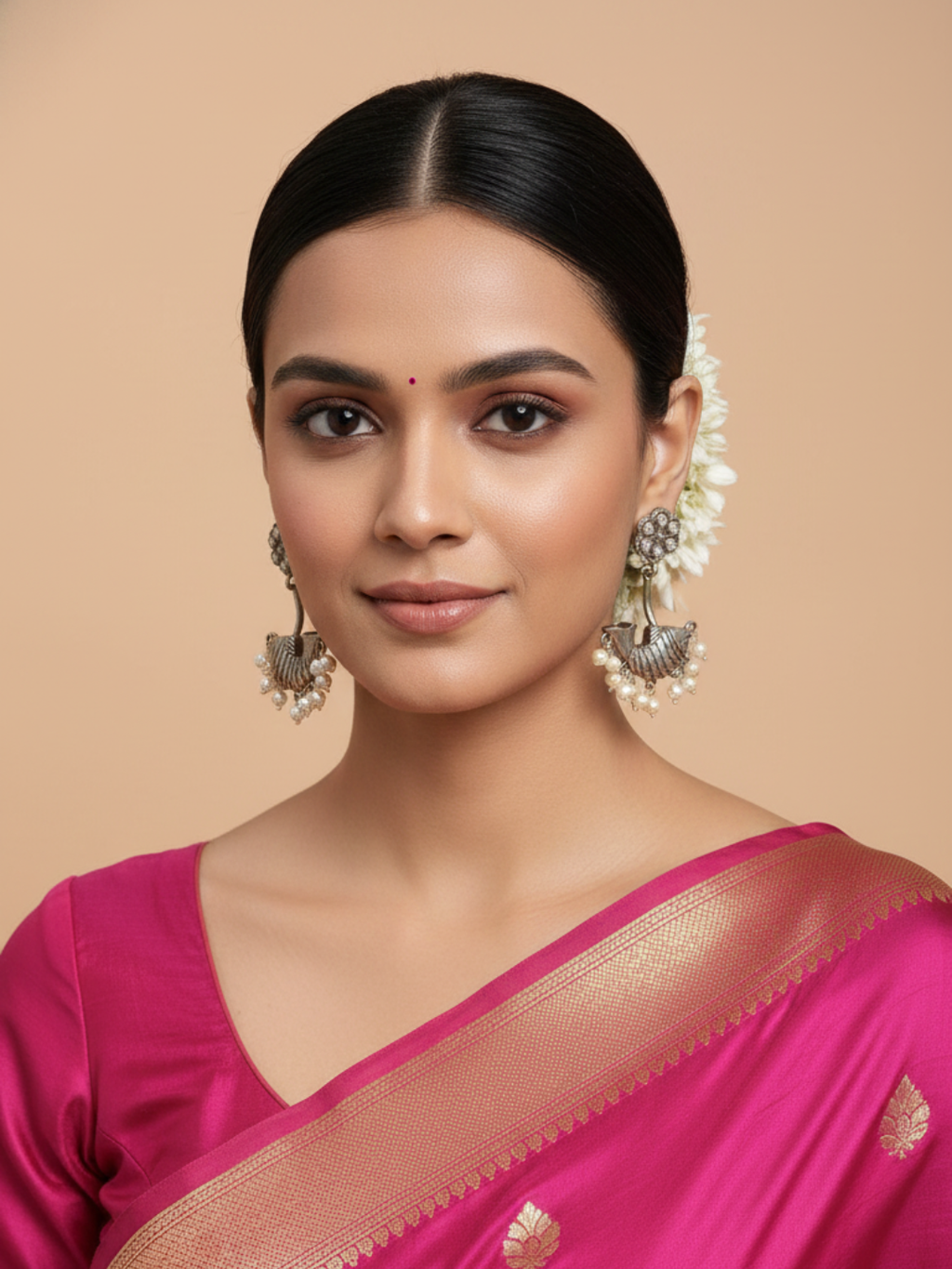 Gul E Jaipur Brass Drops & Danglers - Style 139