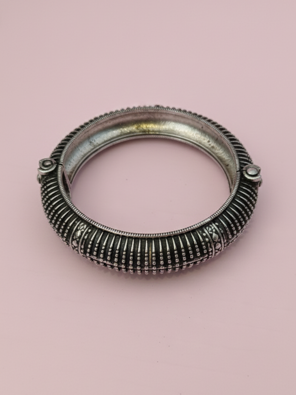 Gul E Jaipur Brass Tranding Oxidised KadaFor Women