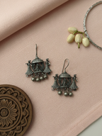 Gul E Jaipur Brass Stud Earring - Style 138