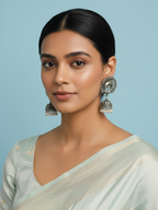 Gul E Jaipur Brass Two Tone Gold-plated Kada - Style 165