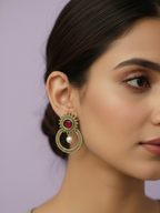 Gul E Jaipur Brass Drops & Danglers - Style 148