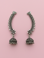 Gul E Jaipur Silver Plated Brass Necklace