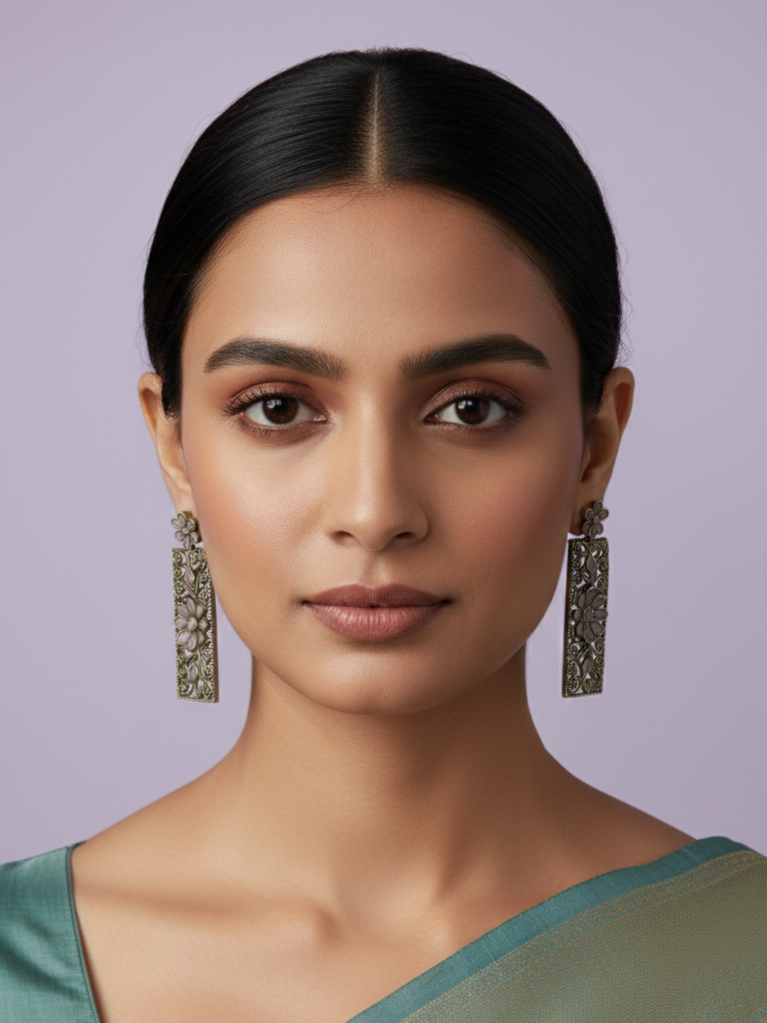 Gul E Jaipur Brass Two Tone Gold-plated Kada - Style 131