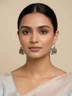 Gul E Jaipur Brass Drops & Danglers - Style 141
