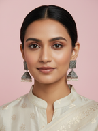 Gul E Jaipur Brass Silver Kada Antique Kada