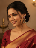 Gul E Jaipur Brass Jhumki Earring - Style 113