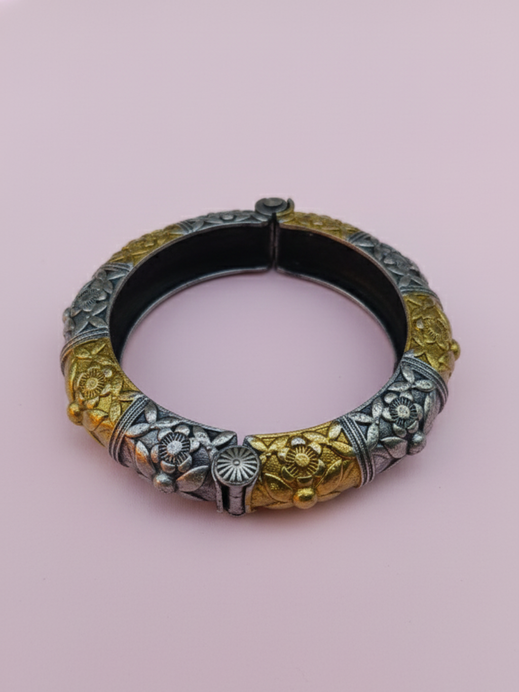 Gul E Jaipur Brass Stud Earring - Style 35