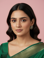 Gul E Jaipur Brass Gold-plated Two Tone Finish Kada