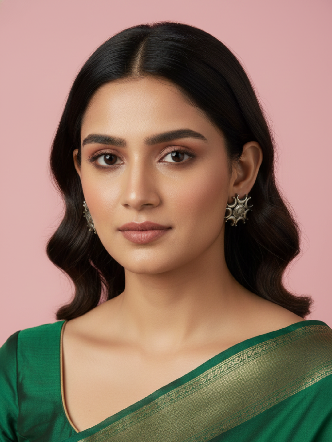 Gul E Jaipur Brass Gold-plated Two Tone Finish Kada