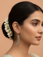Gul E Jaipur Brass Jhumki Earring, Drops & Danglers - Style 114