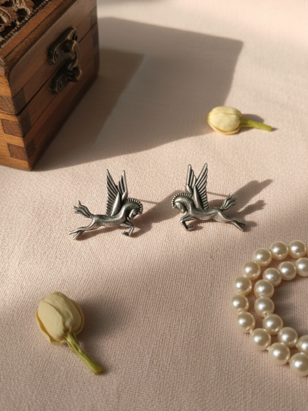 Gul E Jaipur Brass Drops & Danglers - Style 129