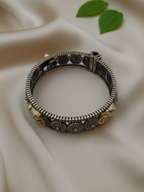 Gul E Jaipur Brass Black Antique bangle For Women
