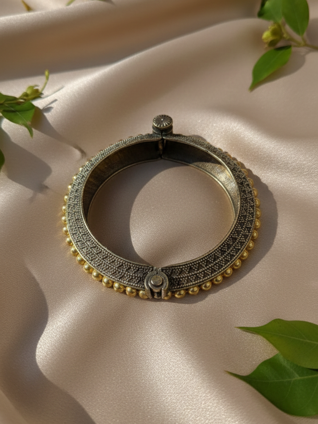 Gul E Jaipur Silver Oxidised Brass Earring Brass AnitqueCuff Earring For Girls