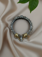 Gul E Jaipur Silver Oxidised Antique Earring Brass Rich Look Jhumki Earring, Drops & Danglers