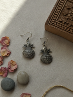 Gul E Jaipur Brass Jhumki Earring, Drops & Danglers - Style 120