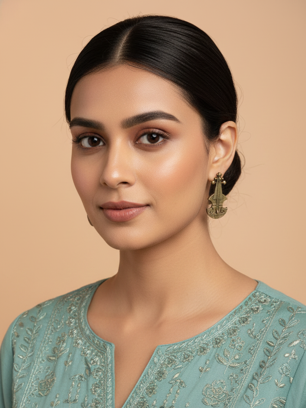 Gul E Jaipur Brass Drops & Danglers - Style 126