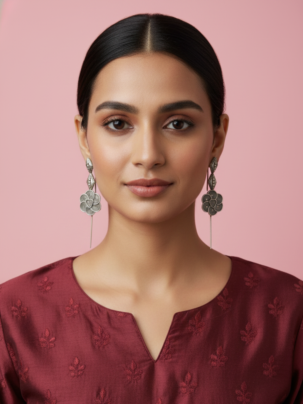 Gul E Jaipur Brass Drops & Danglers - Style 136