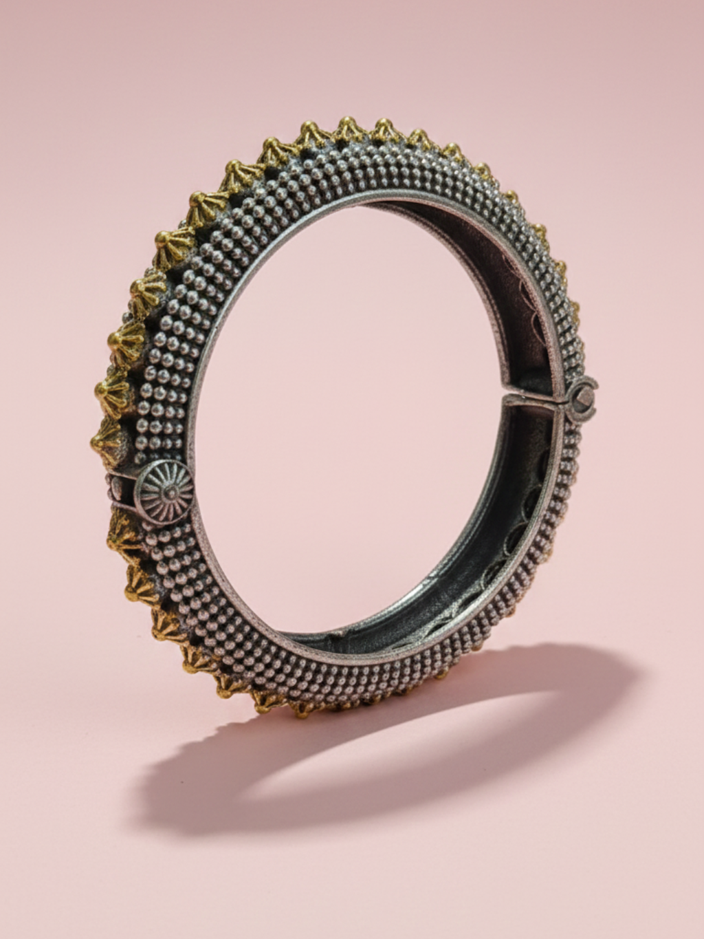 Vintage Glory Oxidized Designer Bangle