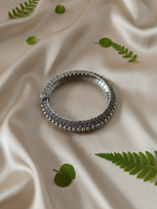 Vintage Silver Plated Brass Kada Set
