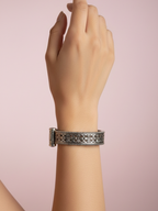 Designer Wedding Wear Antique Silver Brass Bangles