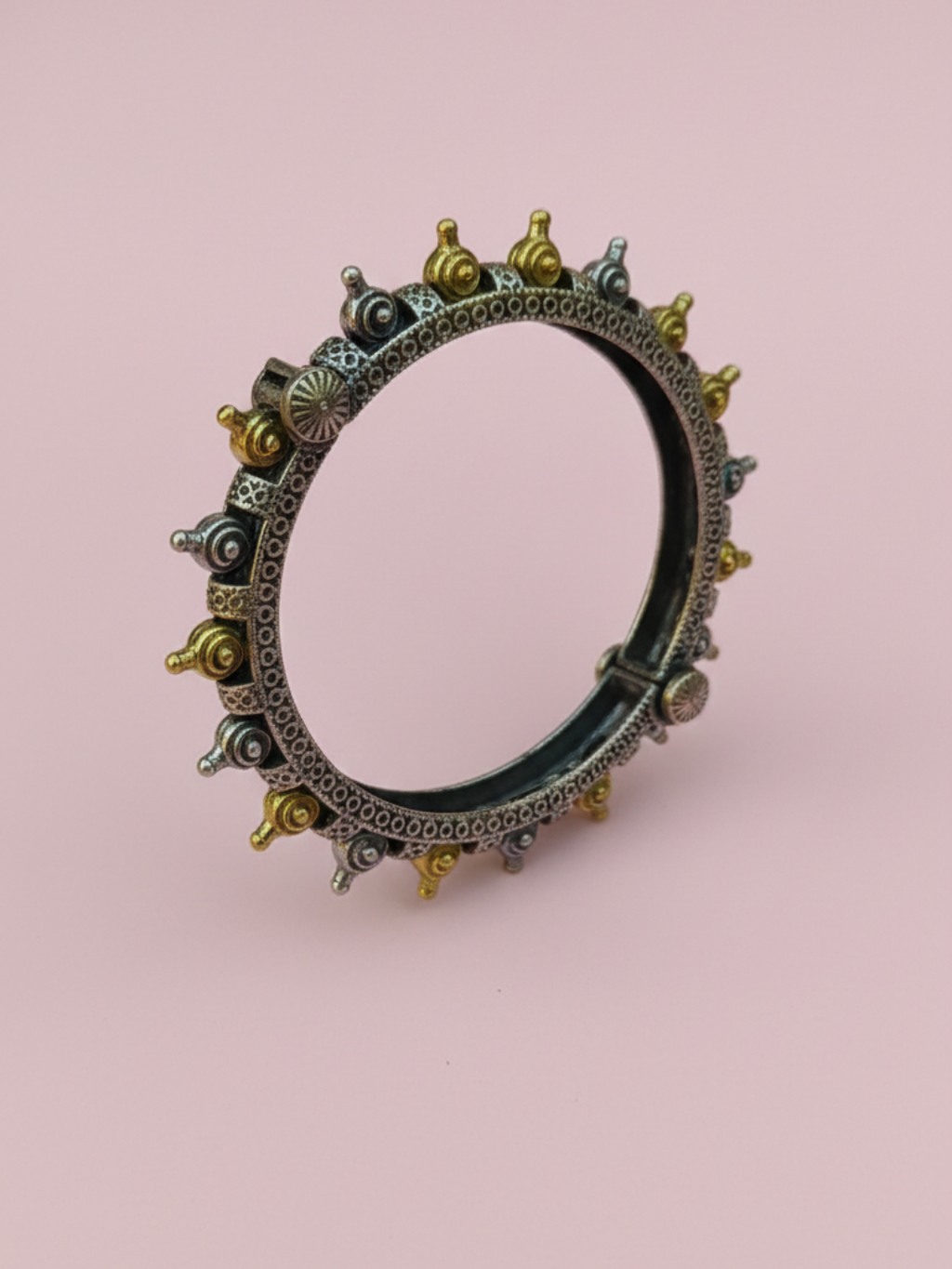 Ethnic Treasure Dual Finish Bangle