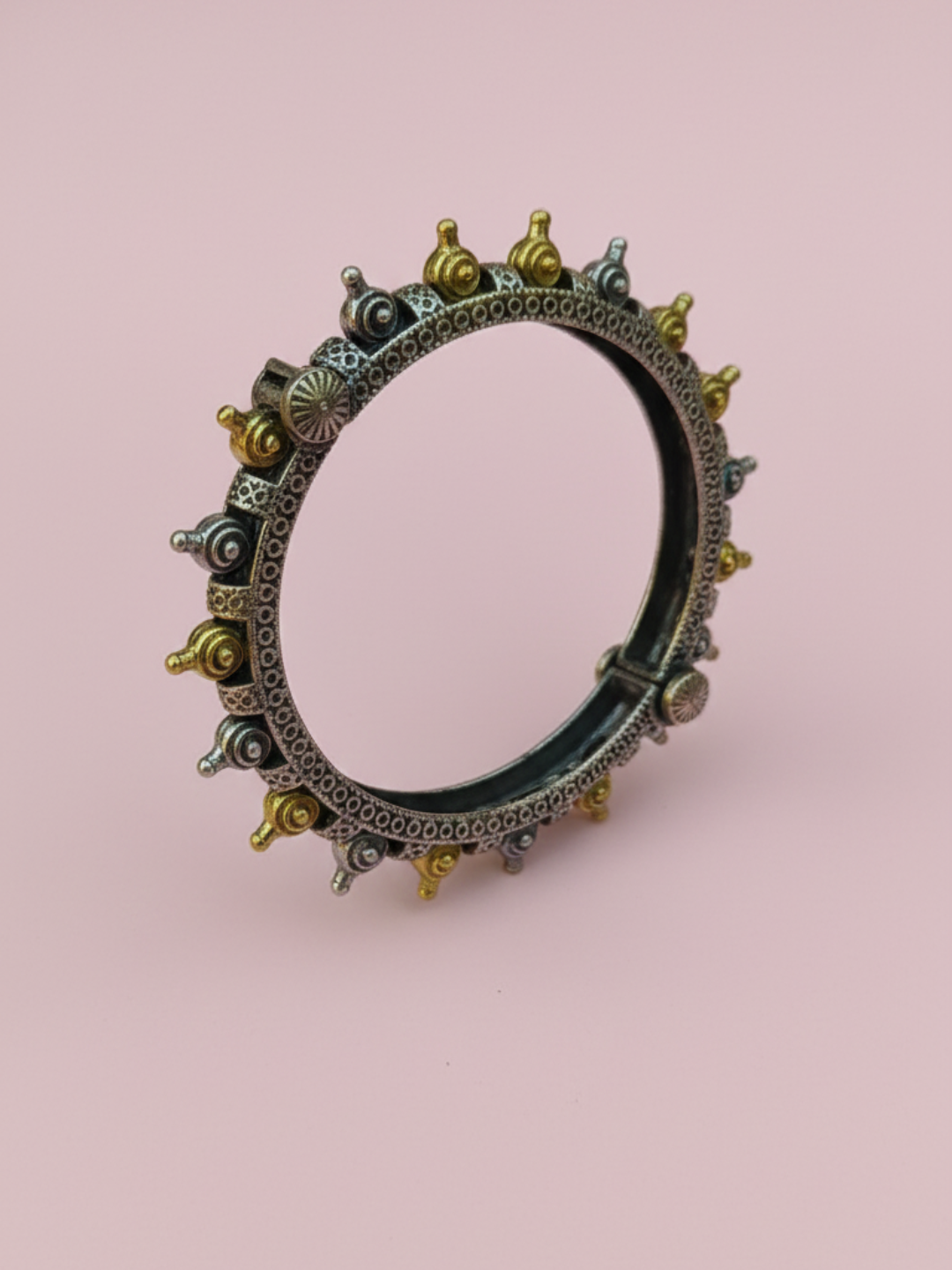 Ethnic Treasure Dual Finish Bangle