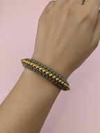 Rajwada Signature Oxidized Kada