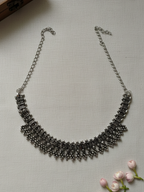 Premium Oxidized Silver Plated Brass Festival Necklace