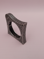 Traditional Indian Trending Silver Oxidized Brass Kangan