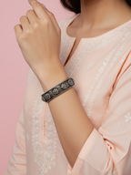 Premium Quality Silver Look Brass Bangles