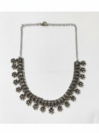 Silver Plated Oxidized Party Wear Traditional Necklace