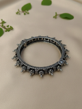 Elegant Antique Silver Plated Traditional Brass Bangles