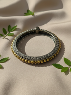 Rajwada Signature Oxidized Kada