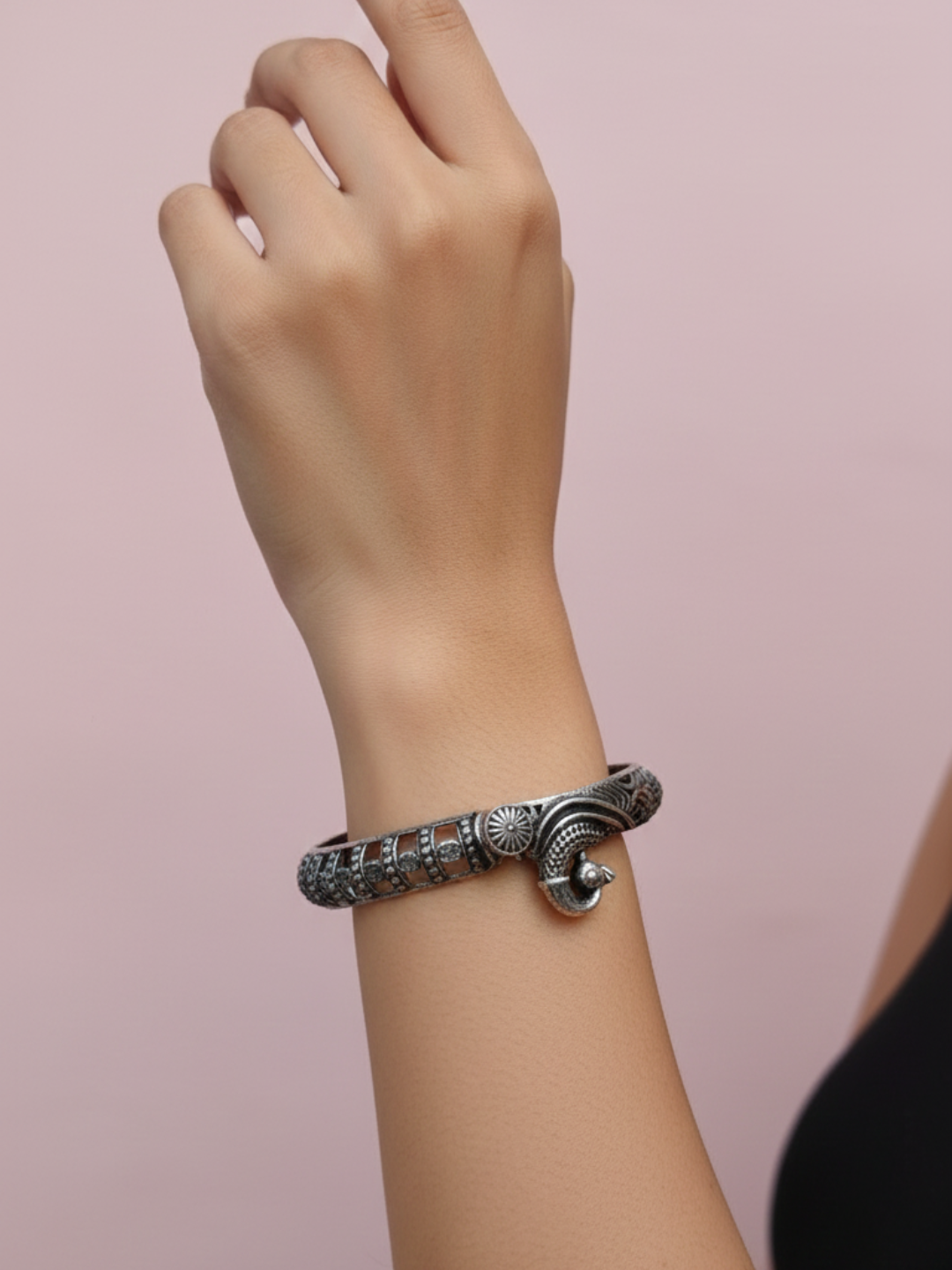 Classic Rajasthani Oxidized Plated Bangles