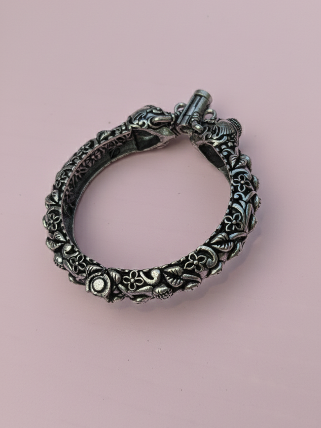 Classic Rajasthani Oxidized Silver Plated Bangles